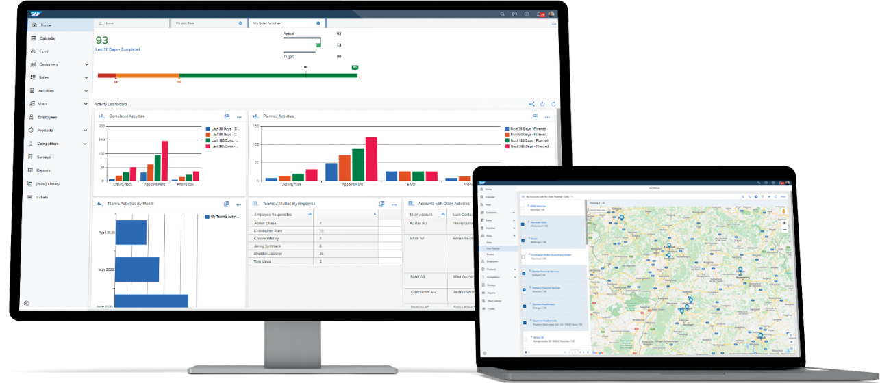 SAP Sales Cloud CPQ-val a Kontron támogatásával - monitor